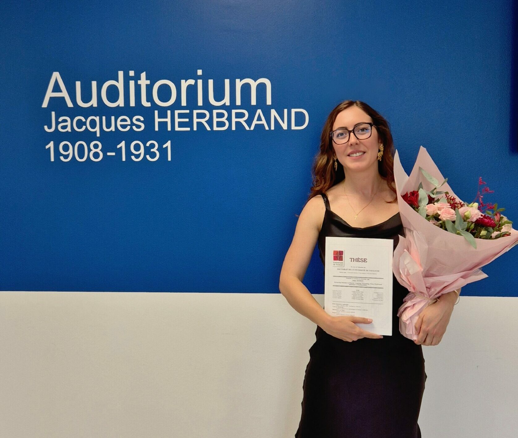 Fanny Jourdan defended her thesis on “Advancing fairness in Natural Language Processing: from traditional methods to explainability”